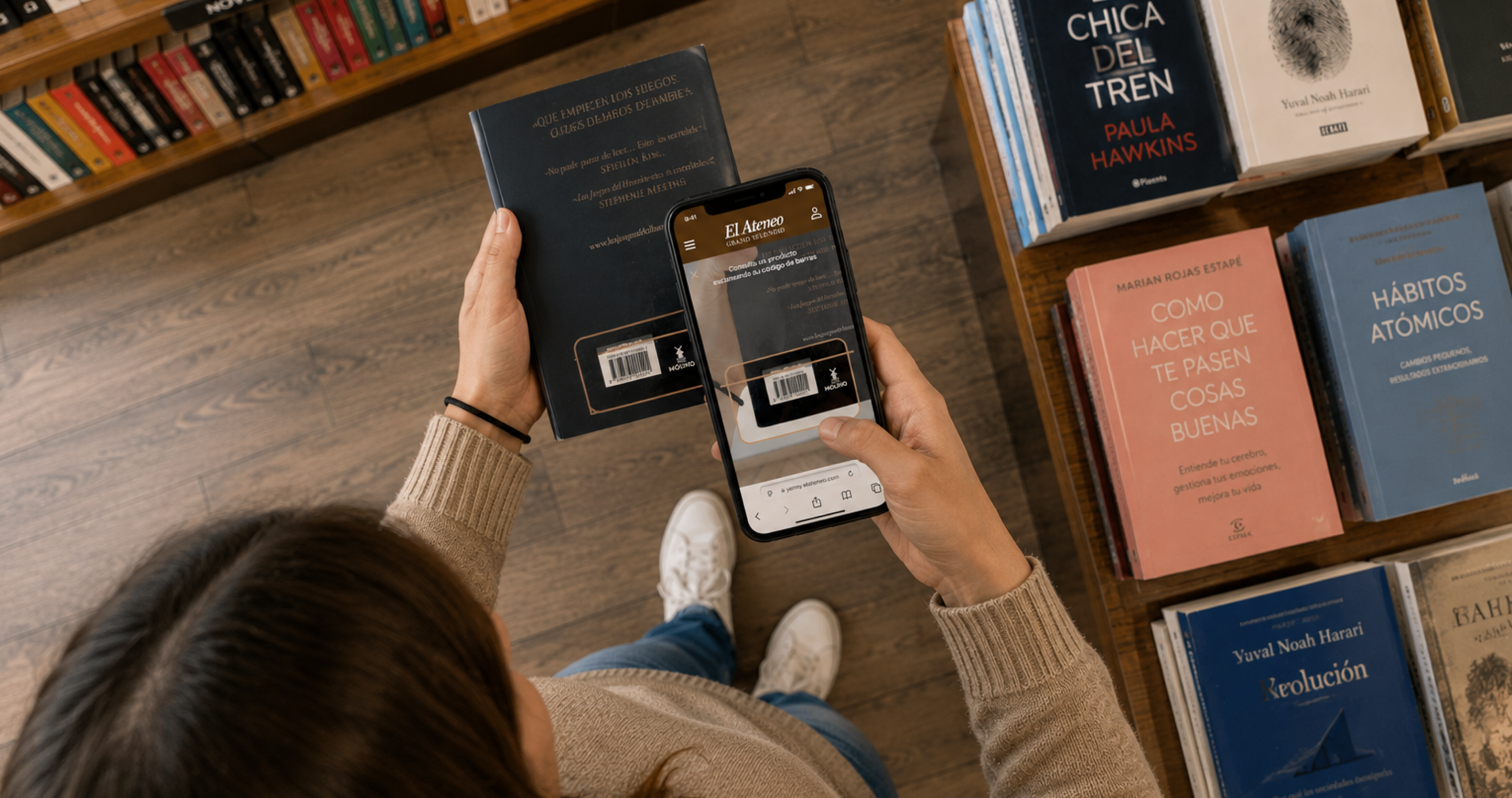 Escaneando libro en Ateneo 01